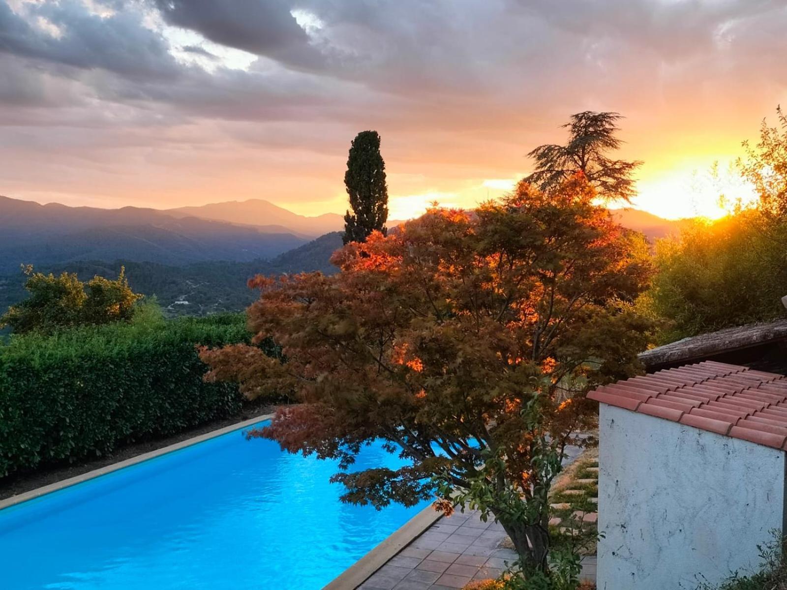 Chambre D'Hote Dans Mas Proche Anduze Cevennes Avec Piscine Mialet  외부 사진