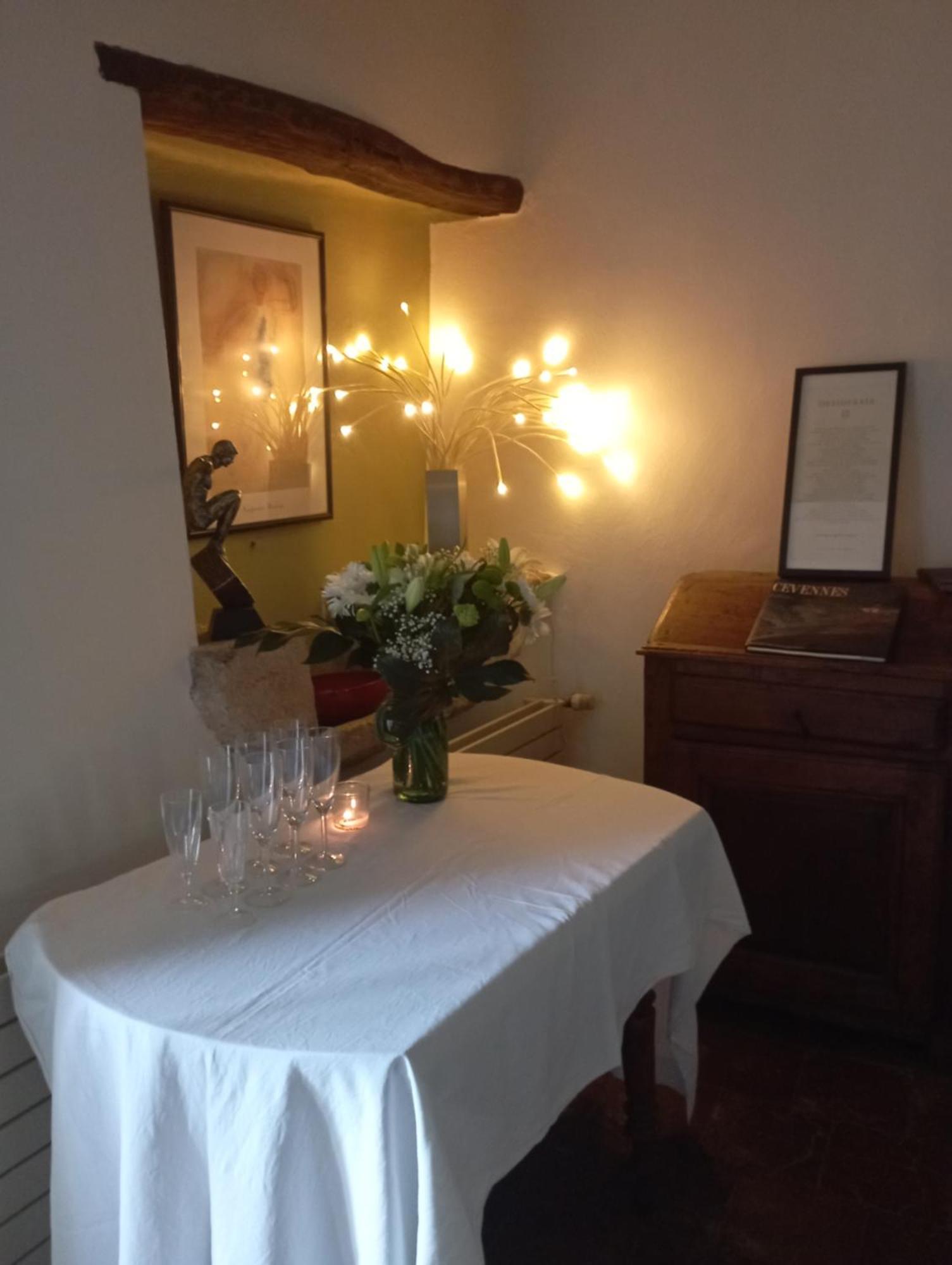 Chambre D'Hote Dans Mas Proche Anduze Cevennes Avec Piscine Mialet  외부 사진
